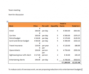 excel-in-word-excel-courses-London