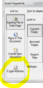 email-address-excel-training-in-london