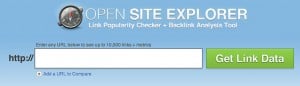 Open Site Explorer